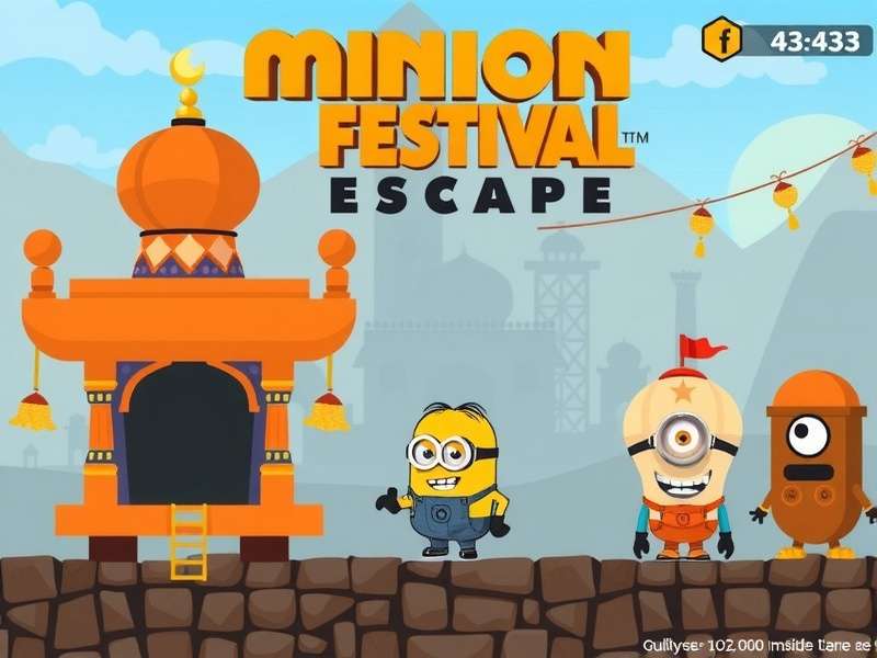 Minion Daring Escape Indian Festival Event